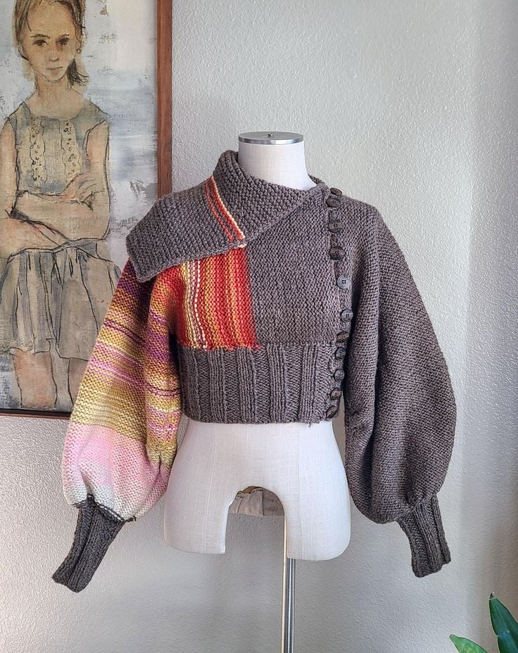 1970s Chunky Hand Knit Sweater 1970s Chunky Hand Knit Sweater